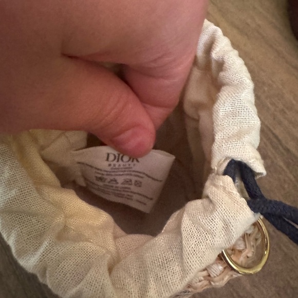 Christian Dior Woven Mini Bag with Drawstring - Picture 2 of 8